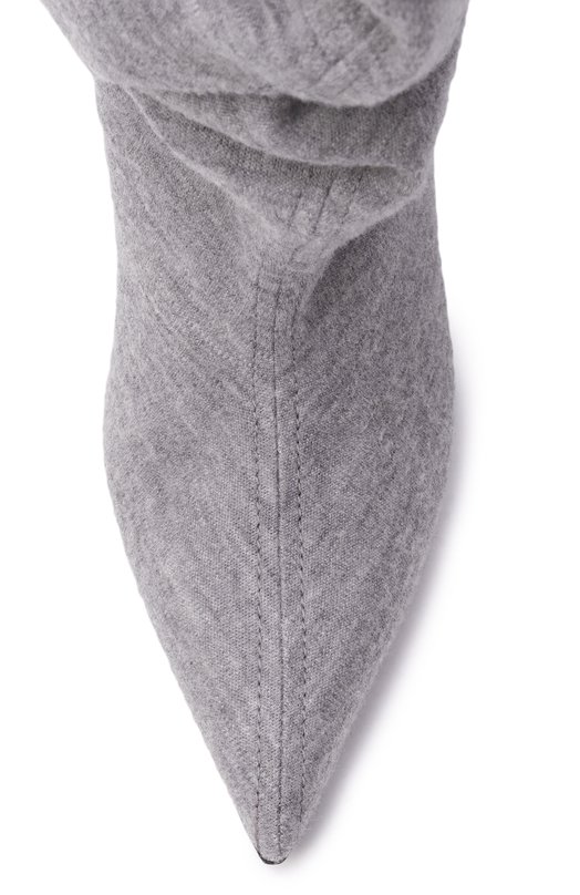 Текстильные ботильоны Balmain FN0TA183/TW0L Серый  FN0TA183/TW0L Фото 6