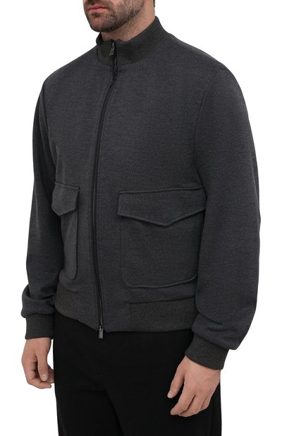 Шерстяная толстовка BOSS, арт. 50464385, фото 3