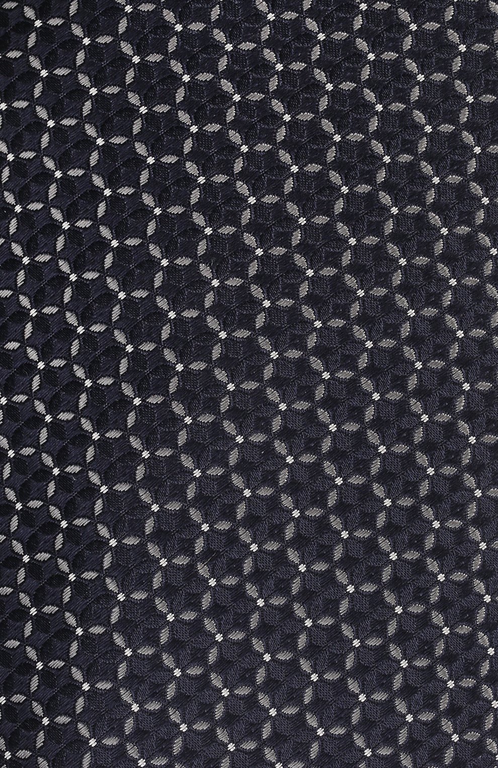 Шелковый галстук CANALI темно-синего цвета по цене 14650 руб., арт. 18/HJ03435, фото 4 Шелковый галстук CANALI, арт. 18/HJ03435, фото 4