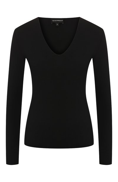 Женская лонгслив из вискозы EMPORIO ARMANI, арт. 6G2M8G/2J85Z