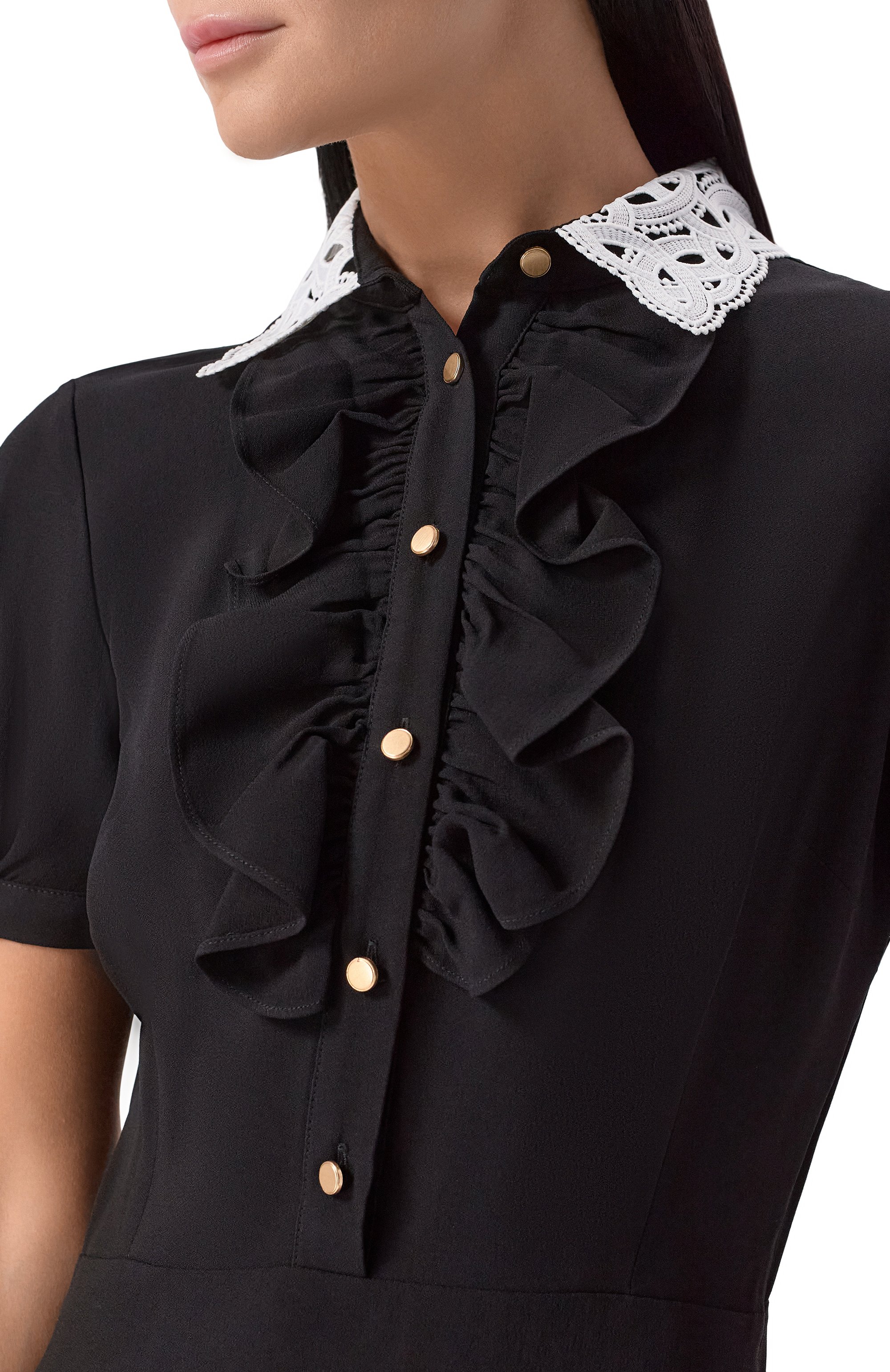 Платье из вискозы THE KOOPLES, арт. FR0B31058K, фото 4