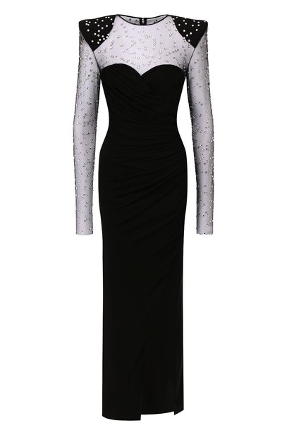 Женское платье-макси BALMAIN, арт. RF16375/X128
