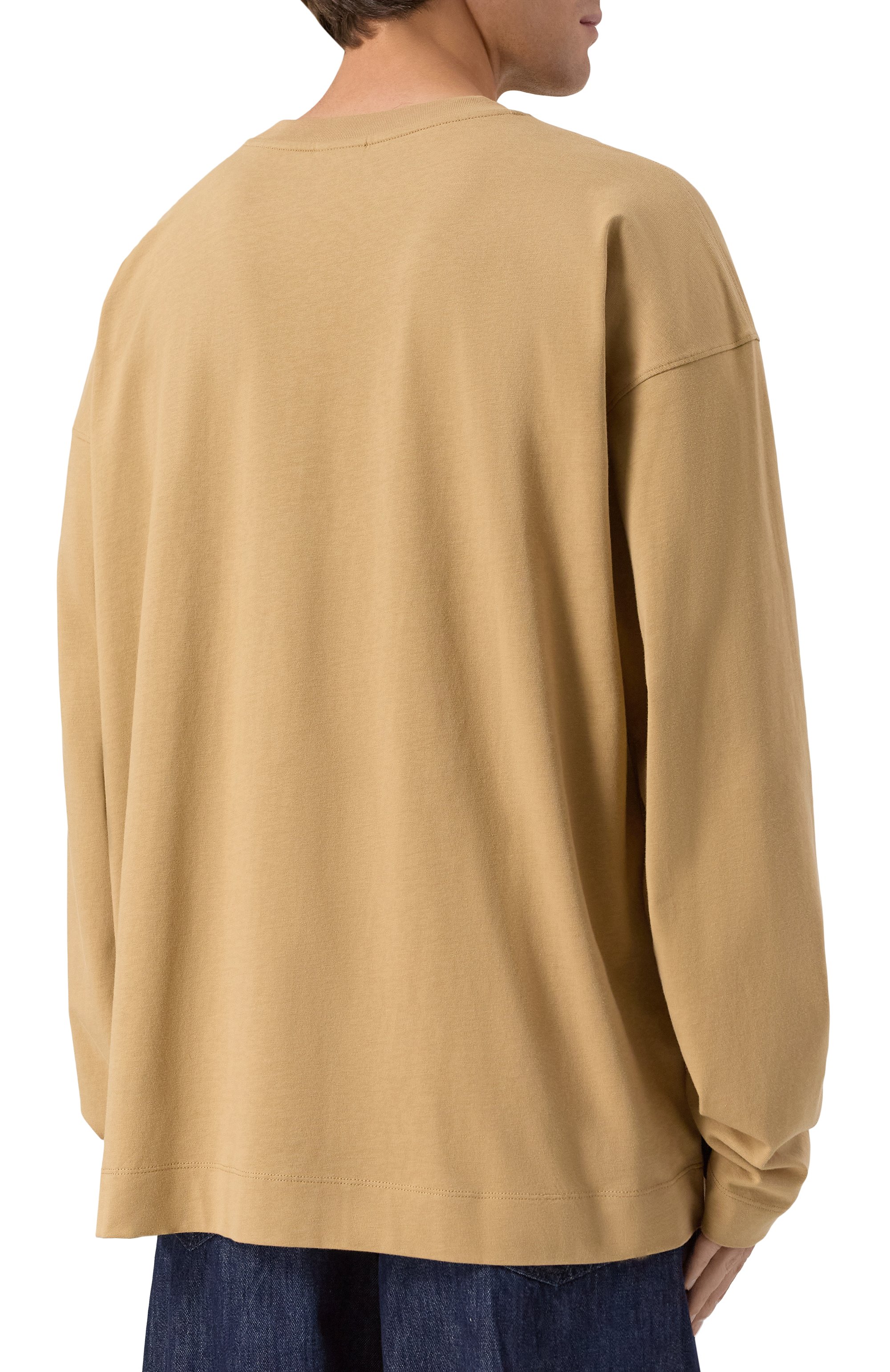 Хлопковый лонгслив DRIES VAN NOTEN, арт. 021113-2603-103, фото 4