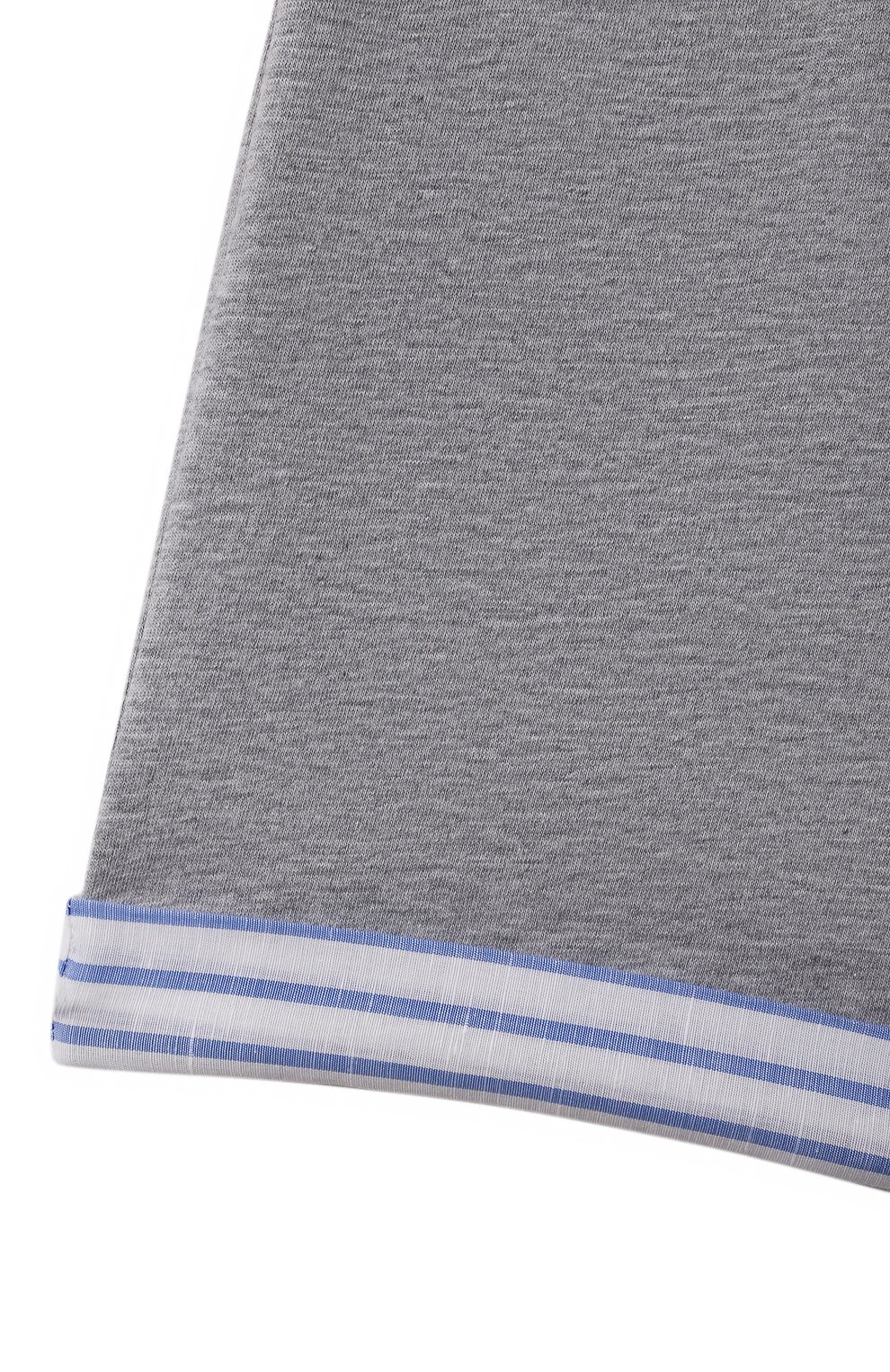 Хлопковые шорты BRUNELLO CUCINELLI серого цвета по цене 36450 руб., арт. B0B13L205A, фото 3 Хлопковые шорты BRUNELLO CUCINELLI, арт. B0B13L205A, фото 3