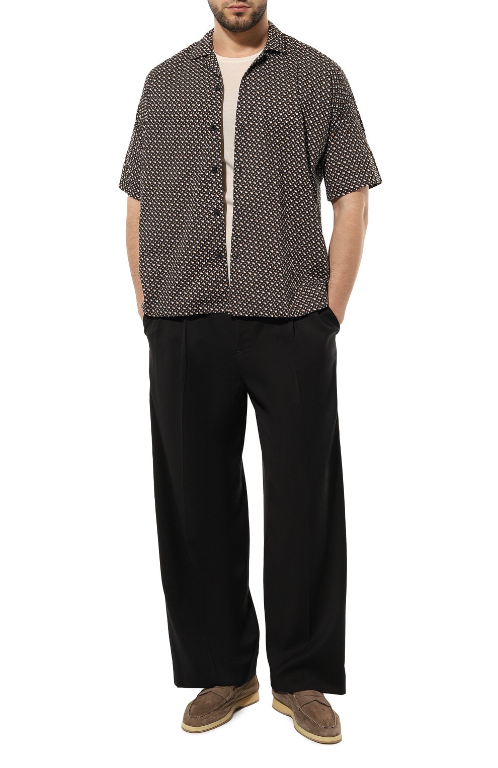 Джемпер из шерсти и шелка ANDREA CAMPAGNA, арт. TS0MC/LSC18R, фото 2