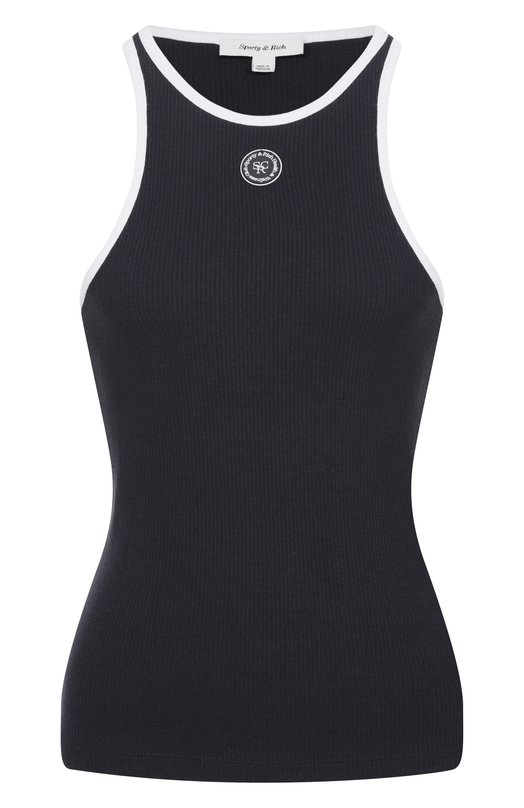 Майка Sporty and Rich T0033S405SB Чёрный T0033S405SB