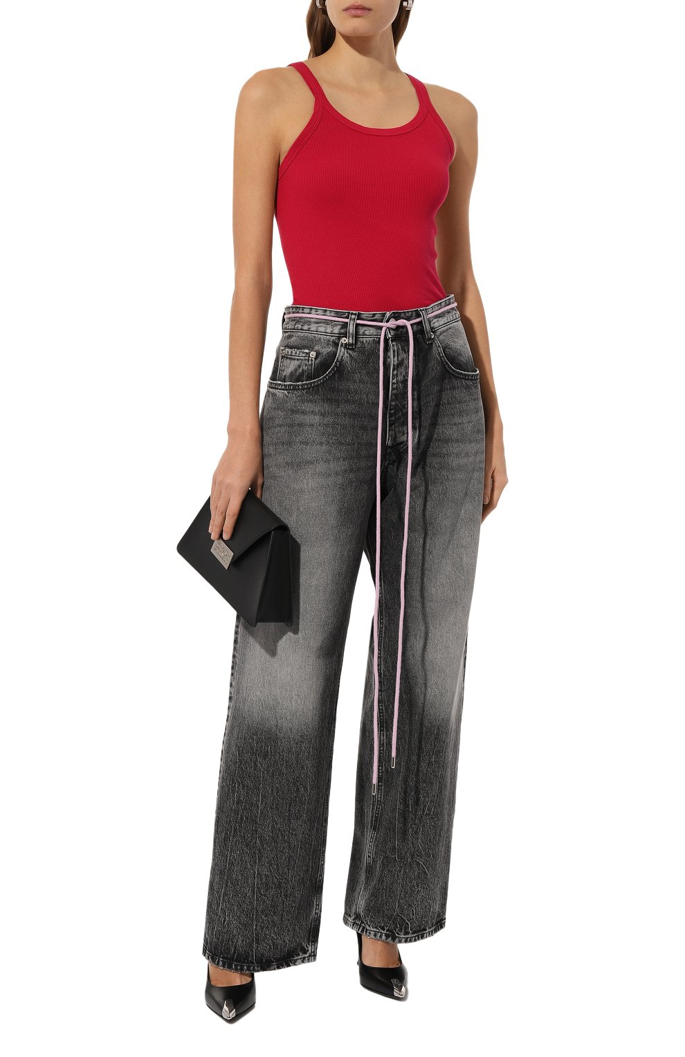 Хлопковая майка RE/DONE, арт. R24-02WRIBTNK/D, фото 2