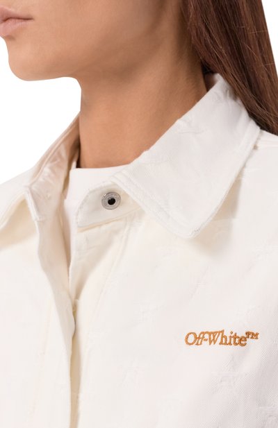 Джинсовая рубашка OFF-WHITE, арт. 0WYQ007S26DEN001, фото 5