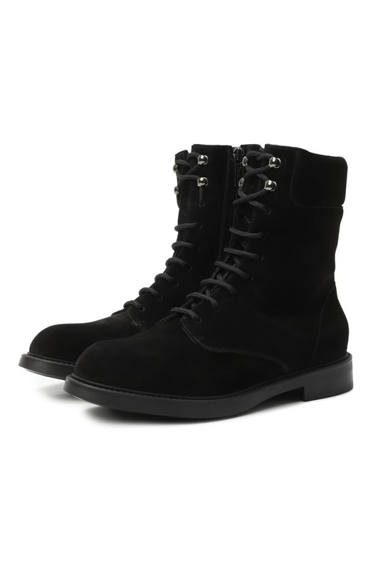 Замшевые ботинки Doucal's DD8838BRUGPN730N Чёрный DD8838BRUGPN730N