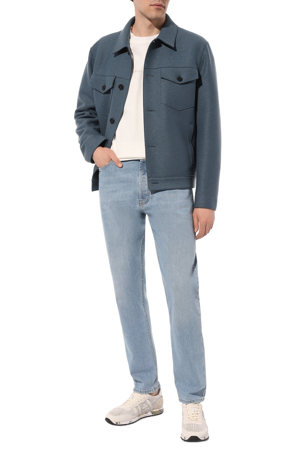 Джинсы iconic fit BRUNELLO CUCINELLI, арт. M283P01090, фото 2