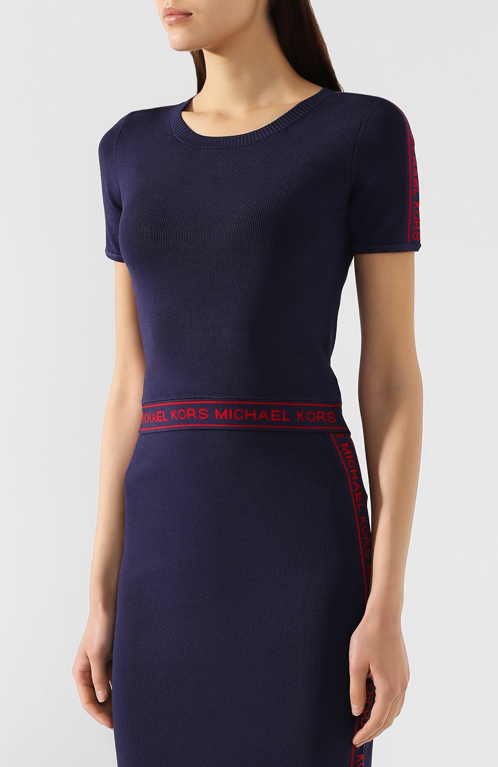 Топ из вискозы MICHAEL MICHAEL KORS, арт. MS96NXL5ZW, фото 3