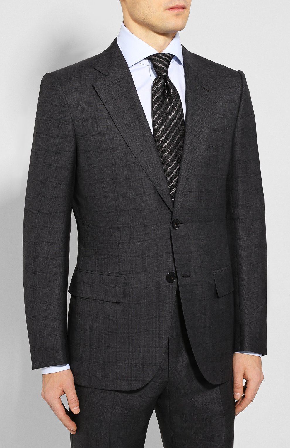 Костюм из смеси шерсти и шелка ZEGNA, арт. 744N06/21L2N5, фото 2