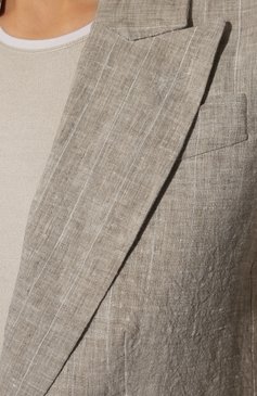 Льняной жакет BRUNELLO CUCINELLI, арт. MH597RL206, фото 5