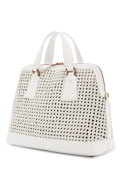 Сумка GIORGIO ARMANI белого цвета по цене 389000 руб., арт. Y1A178/YTE5D, фото 3 Сумка GIORGIO ARMANI, арт. Y1A178/YTE5D, фото 3