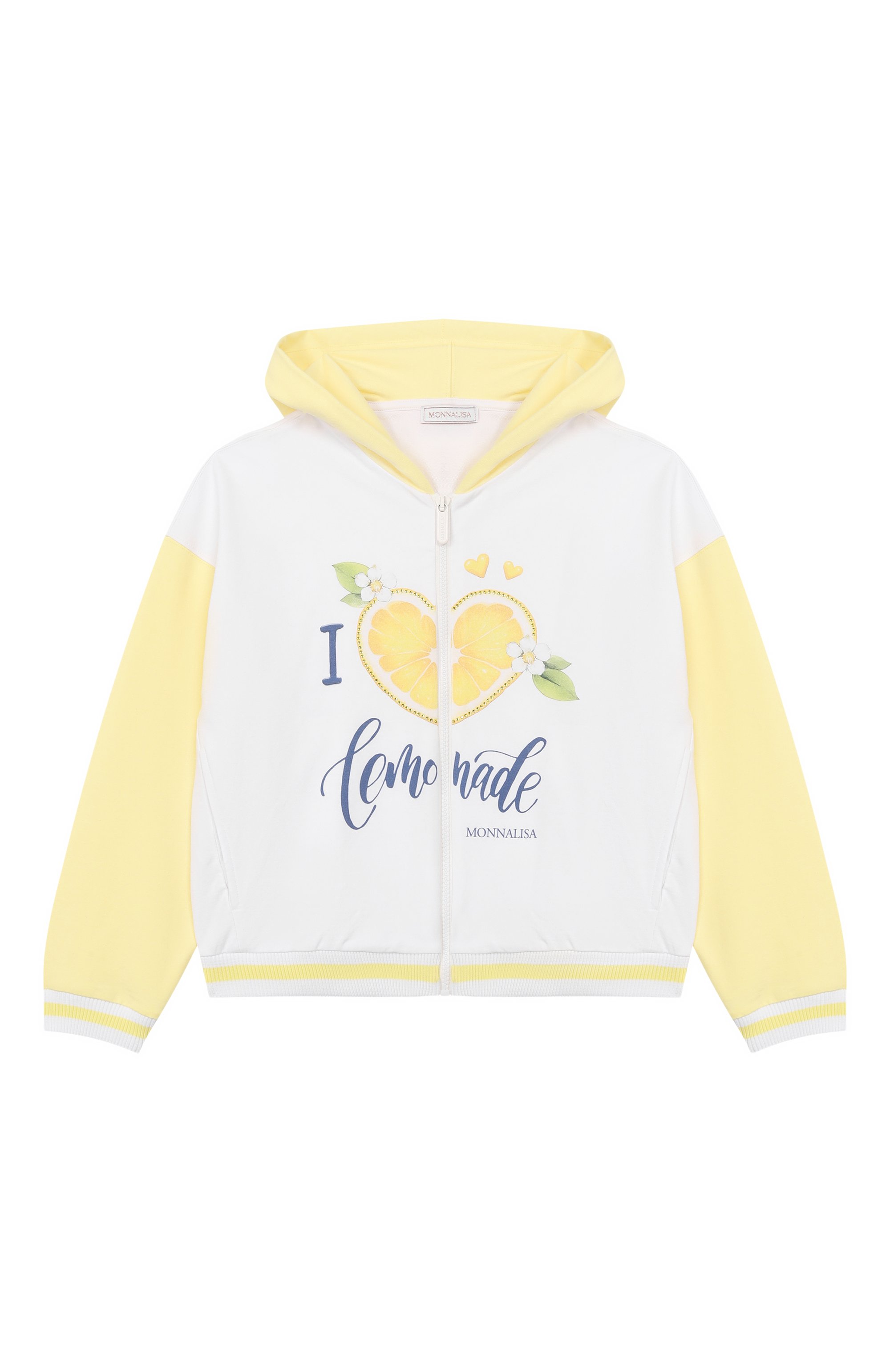 Комплект из толстовки и брюк MONNALISA, арт. 19G508, фото 2