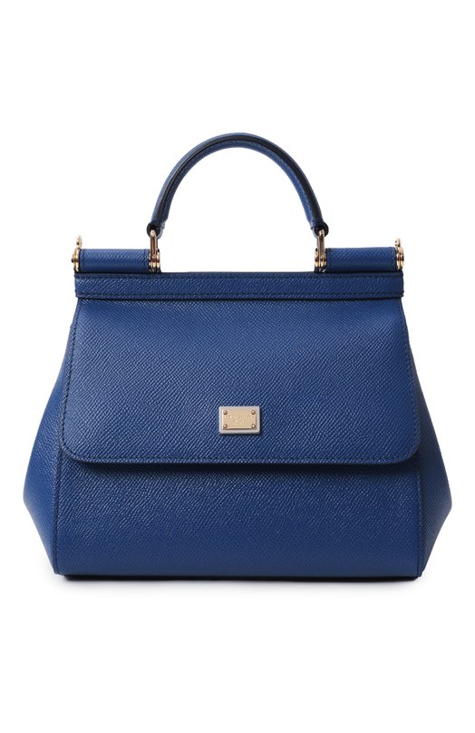 Сумка Sicily small Dolce & Gabbana BB9003_BE9003_BI9003/A1001_1_ Синий BB9003_BE9003_BI9003/A1001_1_