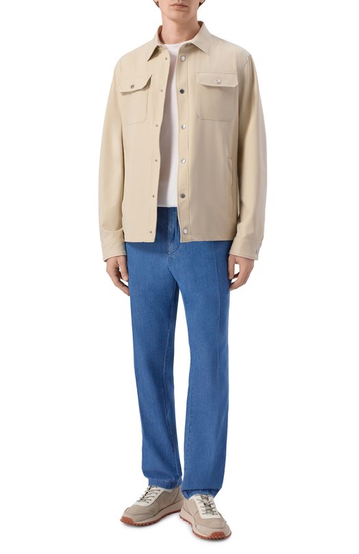 Замшевые кроссовки Futura Buttero B10520VARC-UG Бежевый  B10520VARC-UG Фото 2