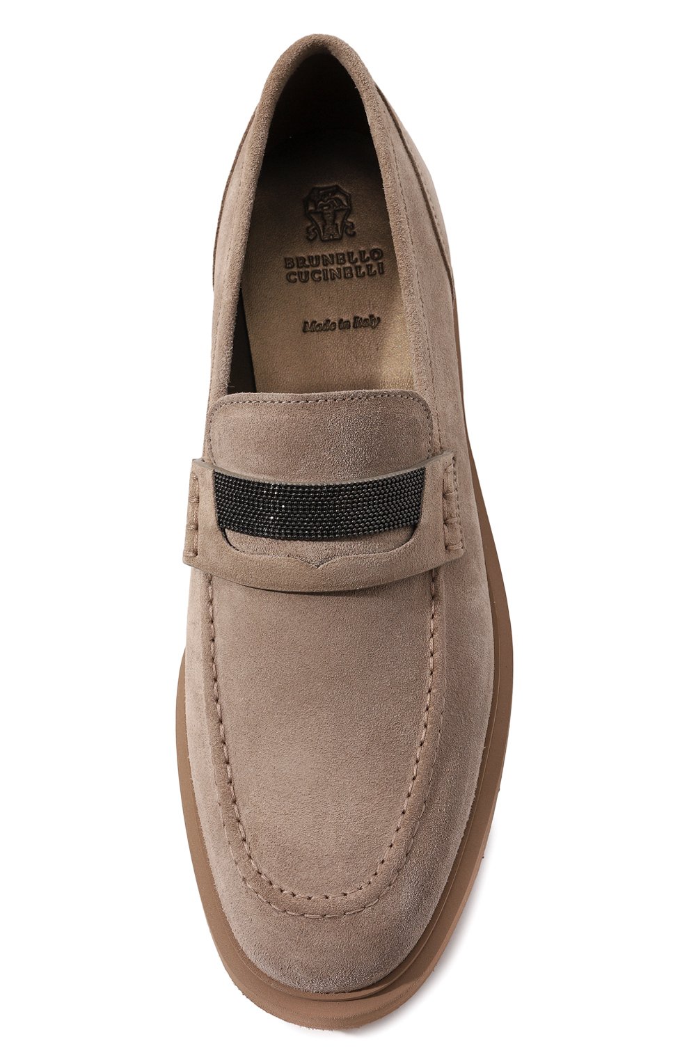Замшевые лоферы BRUNELLO CUCINELLI, арт. MZSFGB1120, фото 6
