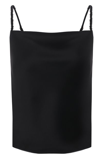 Женский топ NANUSHKA, арт. ABBY_BLACK_SLIP SATIN