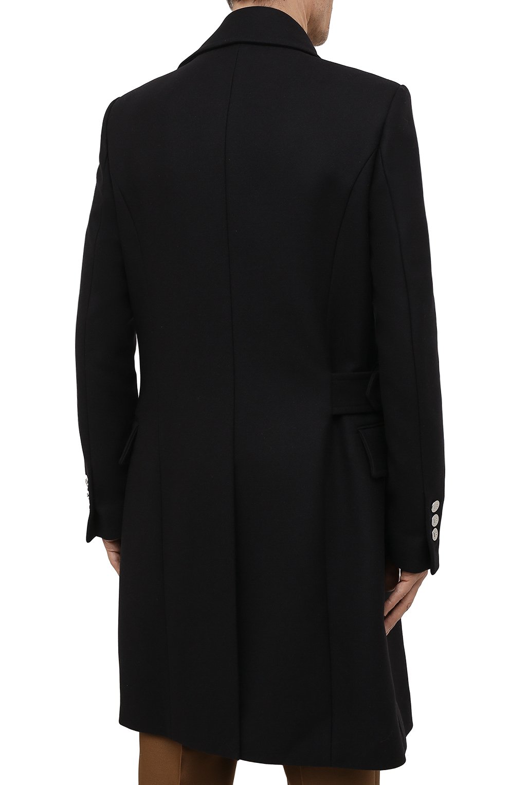 Шерстяное пальто BALMAIN, арт. WH0UC050/W115, фото 4