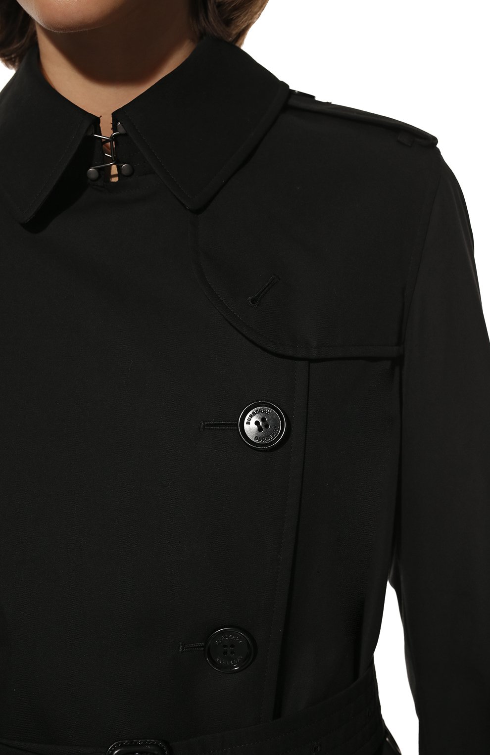 Хлопковый тренч kensington BURBERRY, арт. 8027934, фото 5