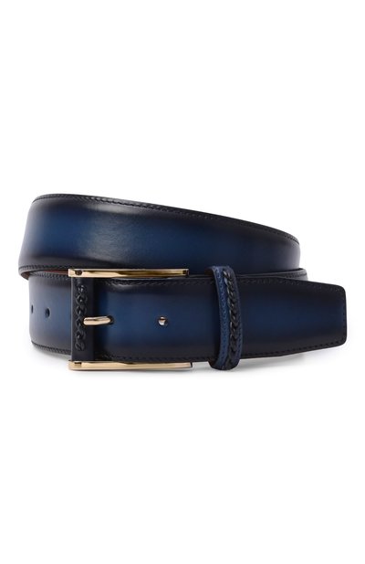 Мужской кожаный ремень SANTONI, арт. CM40VC006C20HWPC