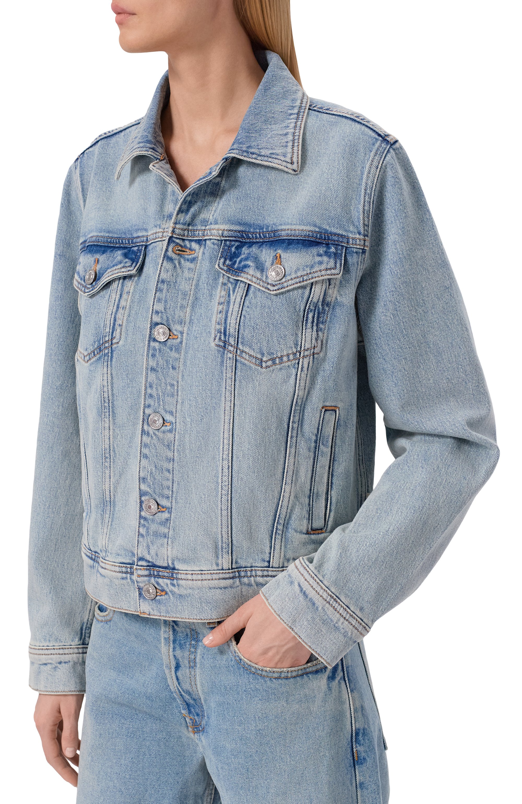 Джинсовая куртка bonnie 7 FOR ALL MANKIND, арт. 7UJ60C10-0D2, фото 3