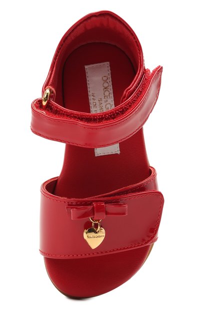 Кожаные босоножки DOLCE & GABBANA, арт. D20045/A1328/19-28, фото 4