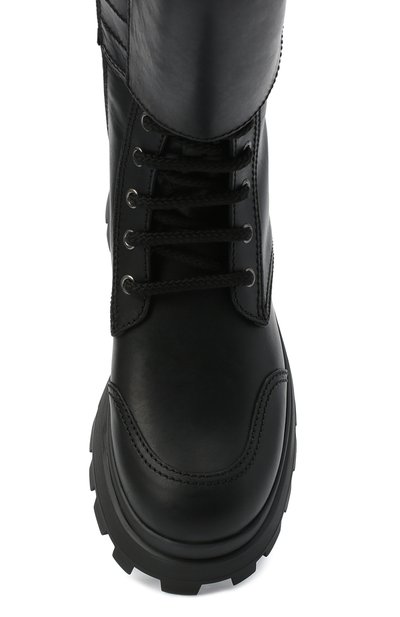 Кожаные ботинки MIU MIU, арт. 5U296D/3KL9, фото 5