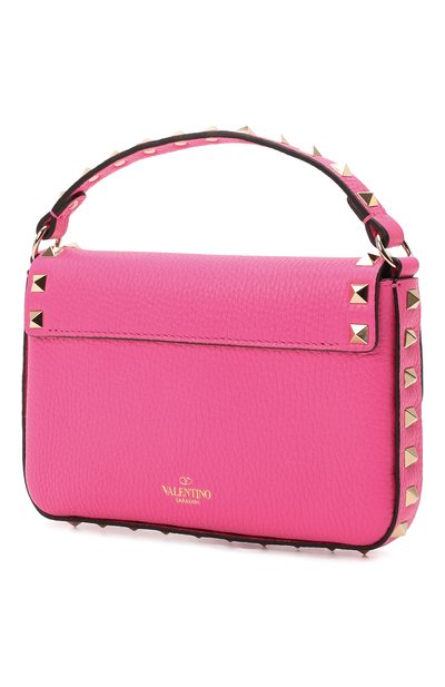 Сумка rockstud VALENTINO розового цвета по цене 117500 руб., арт. XW2P0W07/VSH, фото 4 Сумка rockstud VALENTINO, арт. XW2P0W07/VSH, фото 4