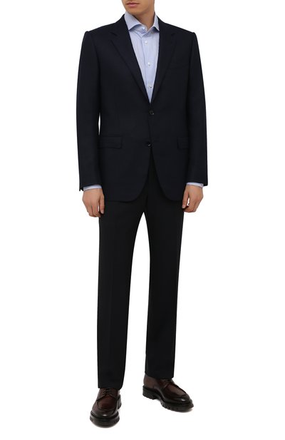 Хлопковая сорочка ZEGNA, арт. 201316/9MS0BA, фото 2