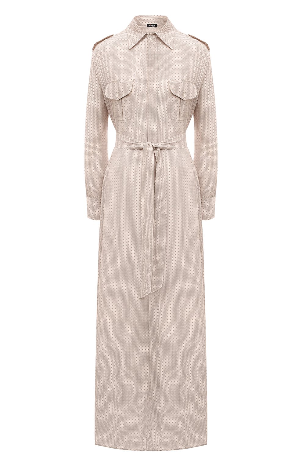 Атласное платье KITON, �арт. D47H321K0978C_D47T321K0978C_D47Z321K0978C, фото 1