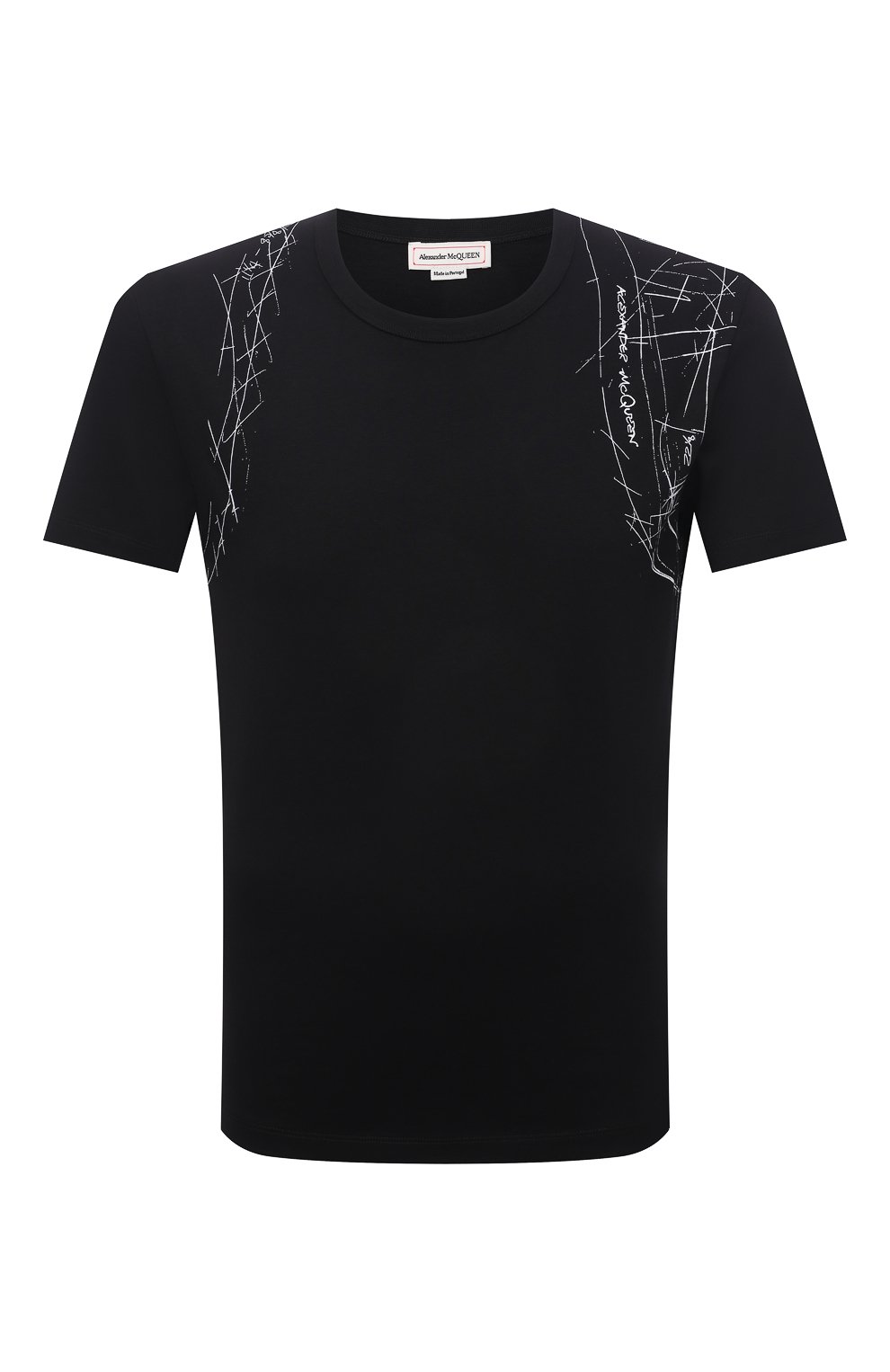 Хлопковая футболка ALEXANDER MCQUEEN, арт. 666622/QRZ6A, фото 1