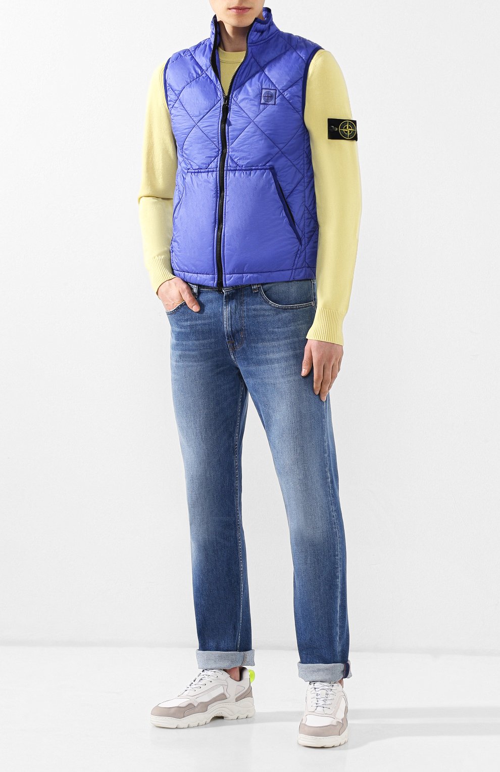 Пуховый жилет STONE ISLAND, арт. 7015G0124, фото 2