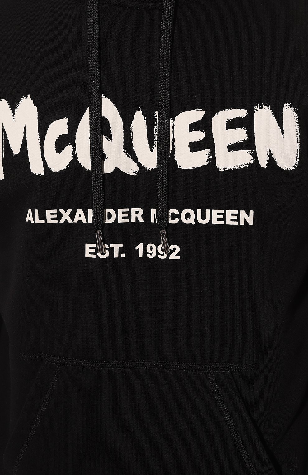 Хлопковое худи ALEXANDER MCQUEEN, арт. 688715/QTZ810901, фото 5