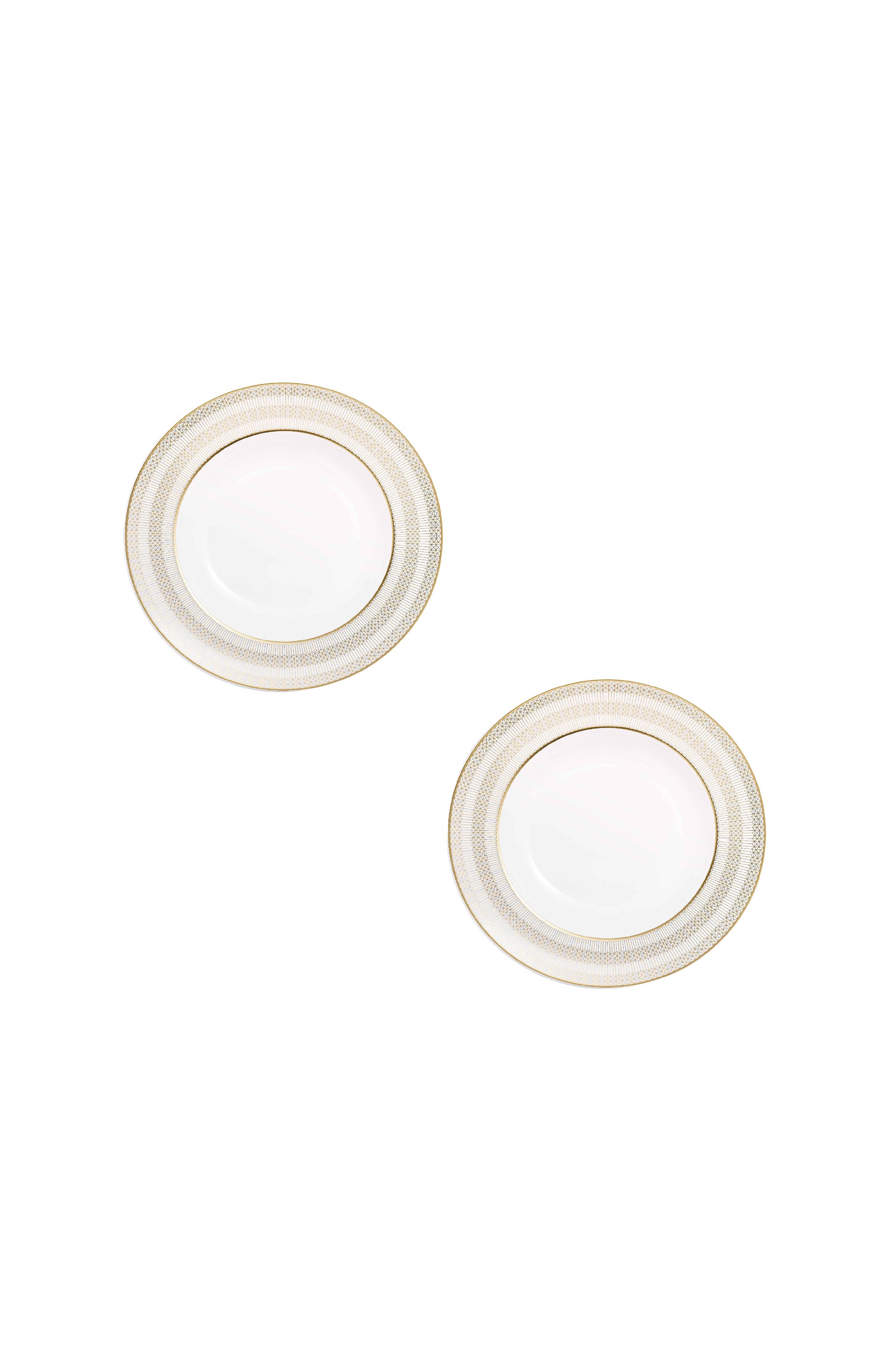 Набор из 2-х суповых тарелок arcadia gold&platinum BACCARAT, арт. 2 817 379, фото 1