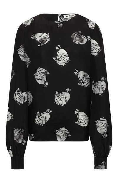 Женская шелковая блузка LANVIN, арт. RW-T0669I-4185-H19