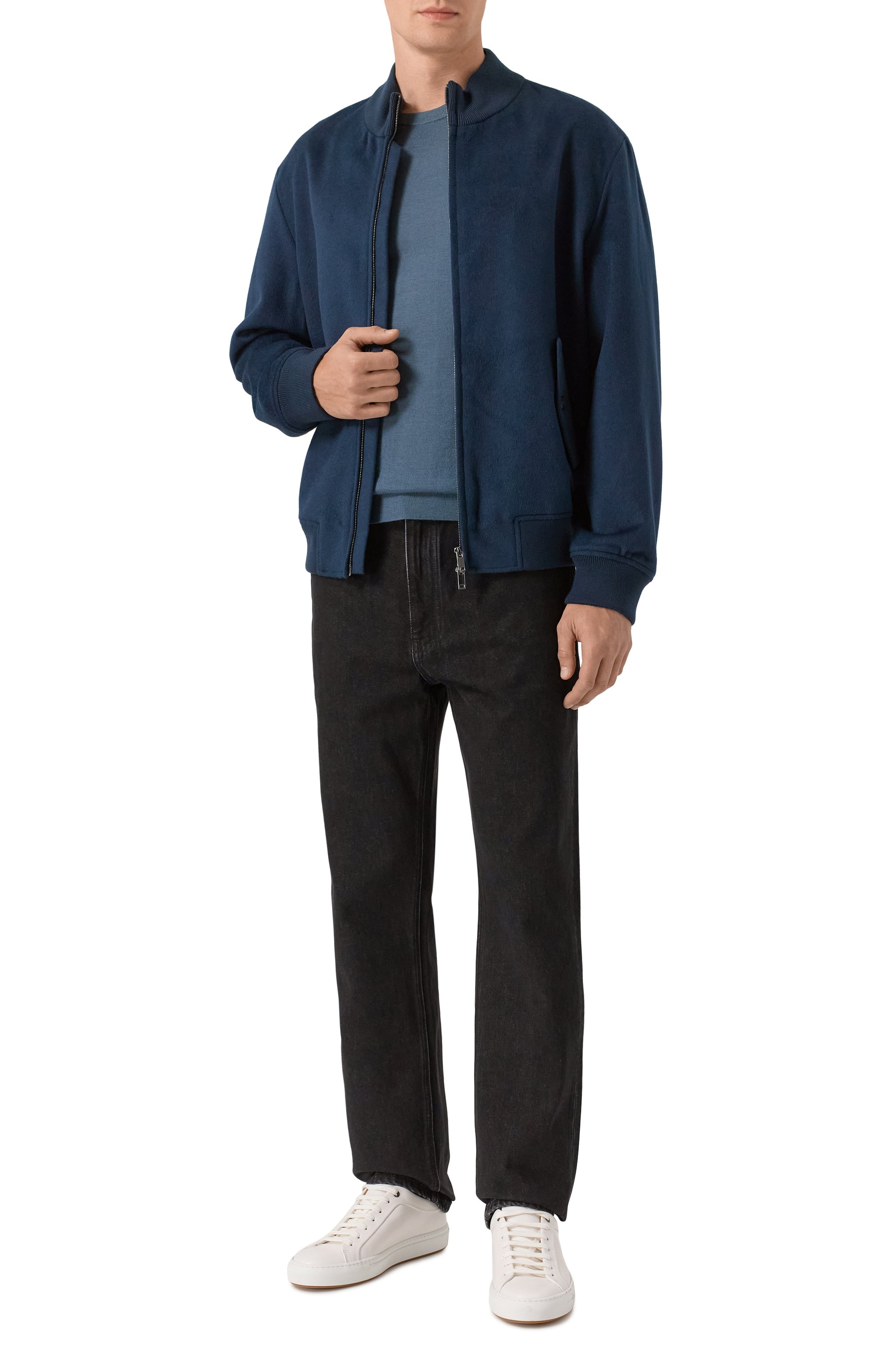 Джемпер из шерсти и шелка 12 STOREEZ, арт. 133400, фото 2