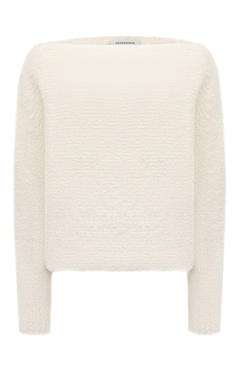 Свитер из кашемира и шелка SASHAVERSE, арт. KNTP012/Boucle/32295/W24, фото 1