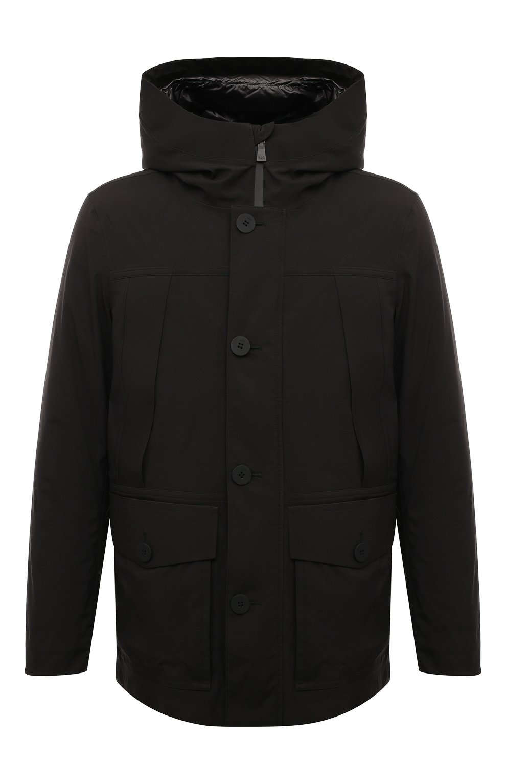 Пуховая парка ADD черного цвета по цене 99500 руб., арт. 10AMK32, фото 1 Пуховая парка ADD, арт. 10AMK32, фото 1