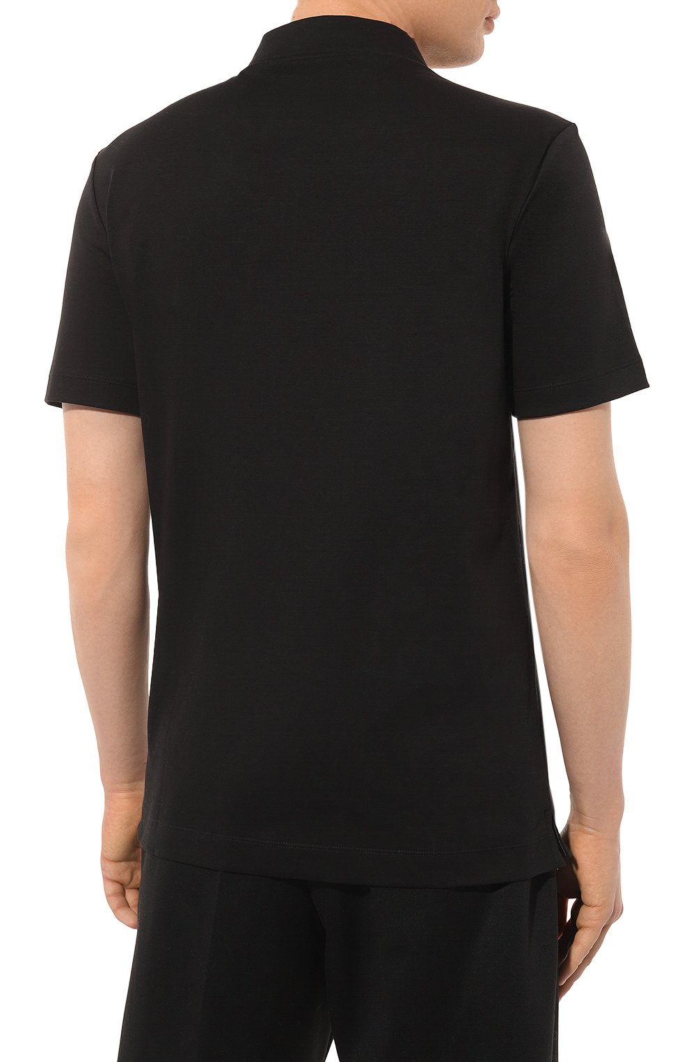 Хлопковое поло BOSS, арт. 50471335, фото 4