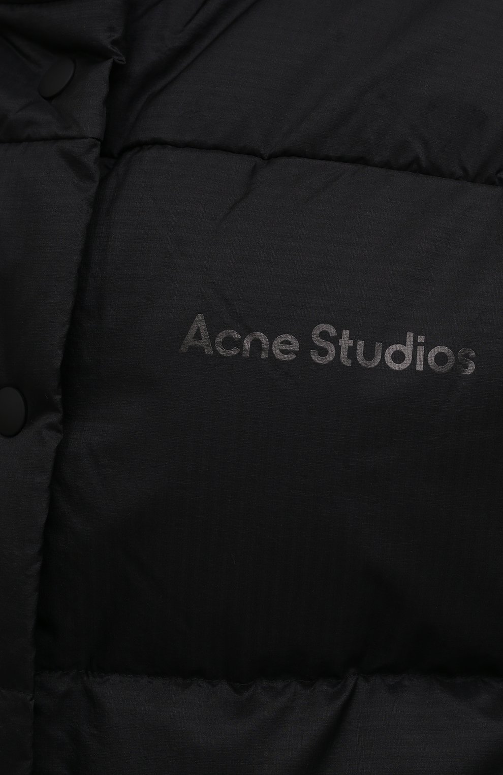 Пуховик ACNE STUDIOS черного цвета по цене 103000 руб., арт. A90366, фото 5 Пуховик ACNE STUDIOS, арт. A90366, фото 5