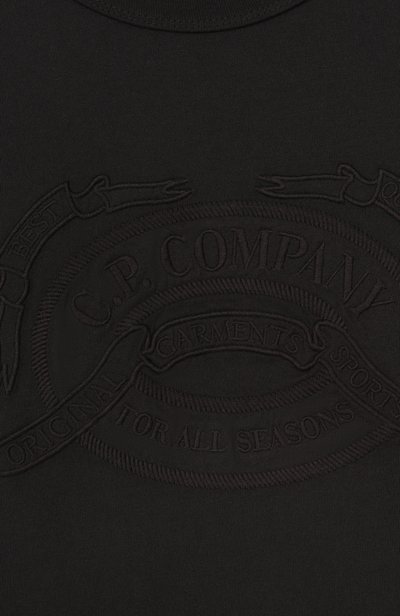 Хлопковая футболка C.P. COMPANY, арт. CUM016/LAC04_001, фото 3