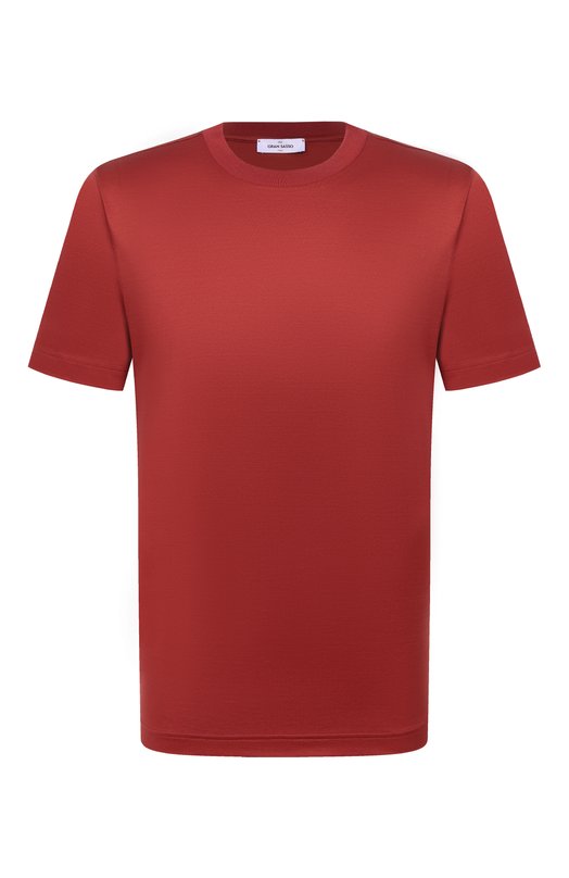Хлопковая футболка Gran Sasso 60196/74007 Красный 60196/74007