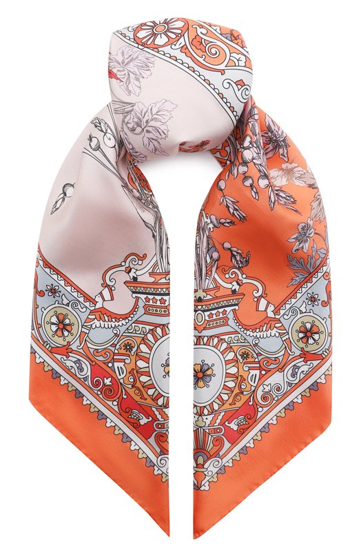 Шелковый платок Corallina Radical Chic 443832.07.02DP Оранжевый 443832.07.02DP