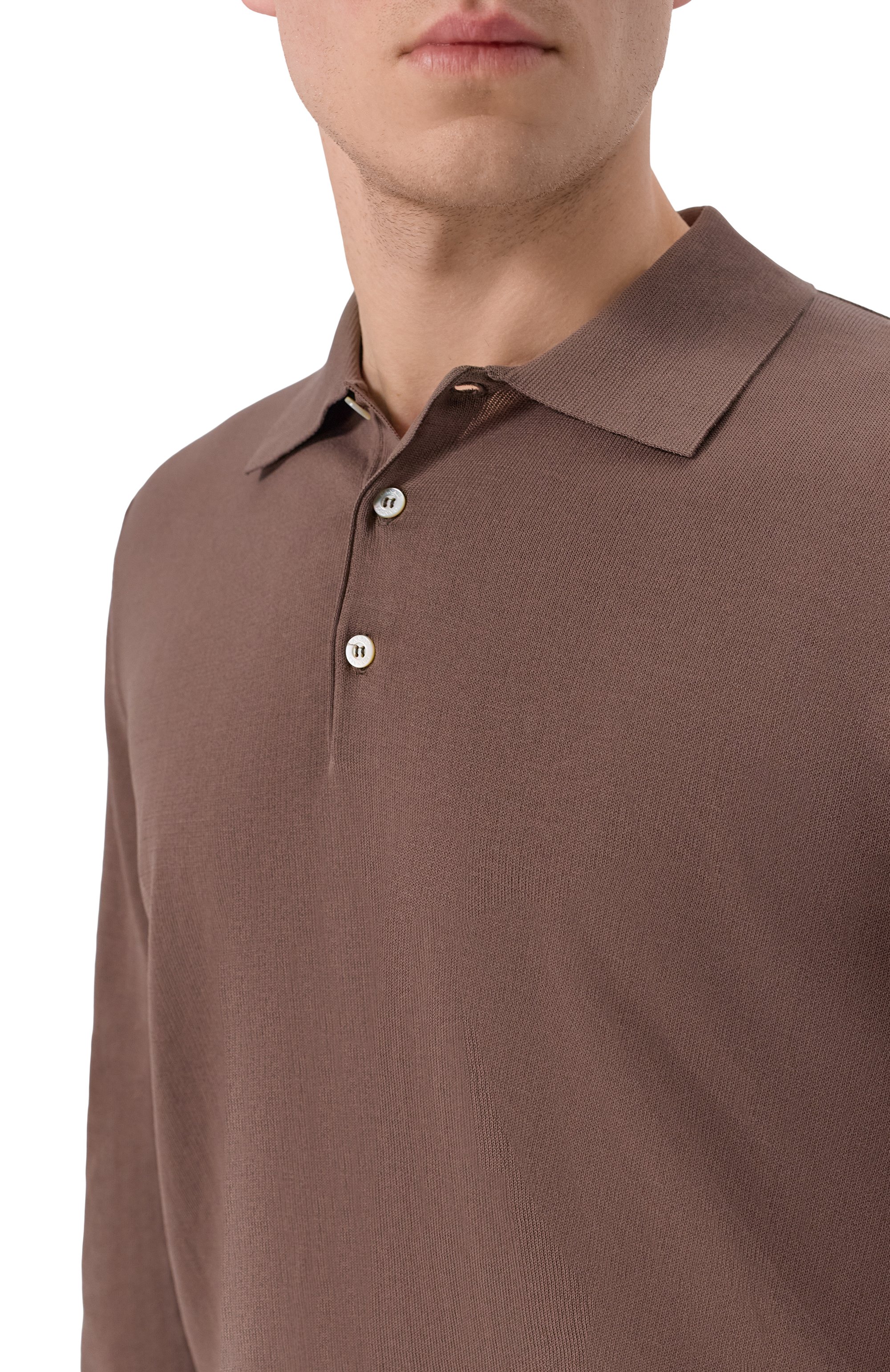 Хлопковое поло CANALI, арт. C0017/MK02459, фото 5