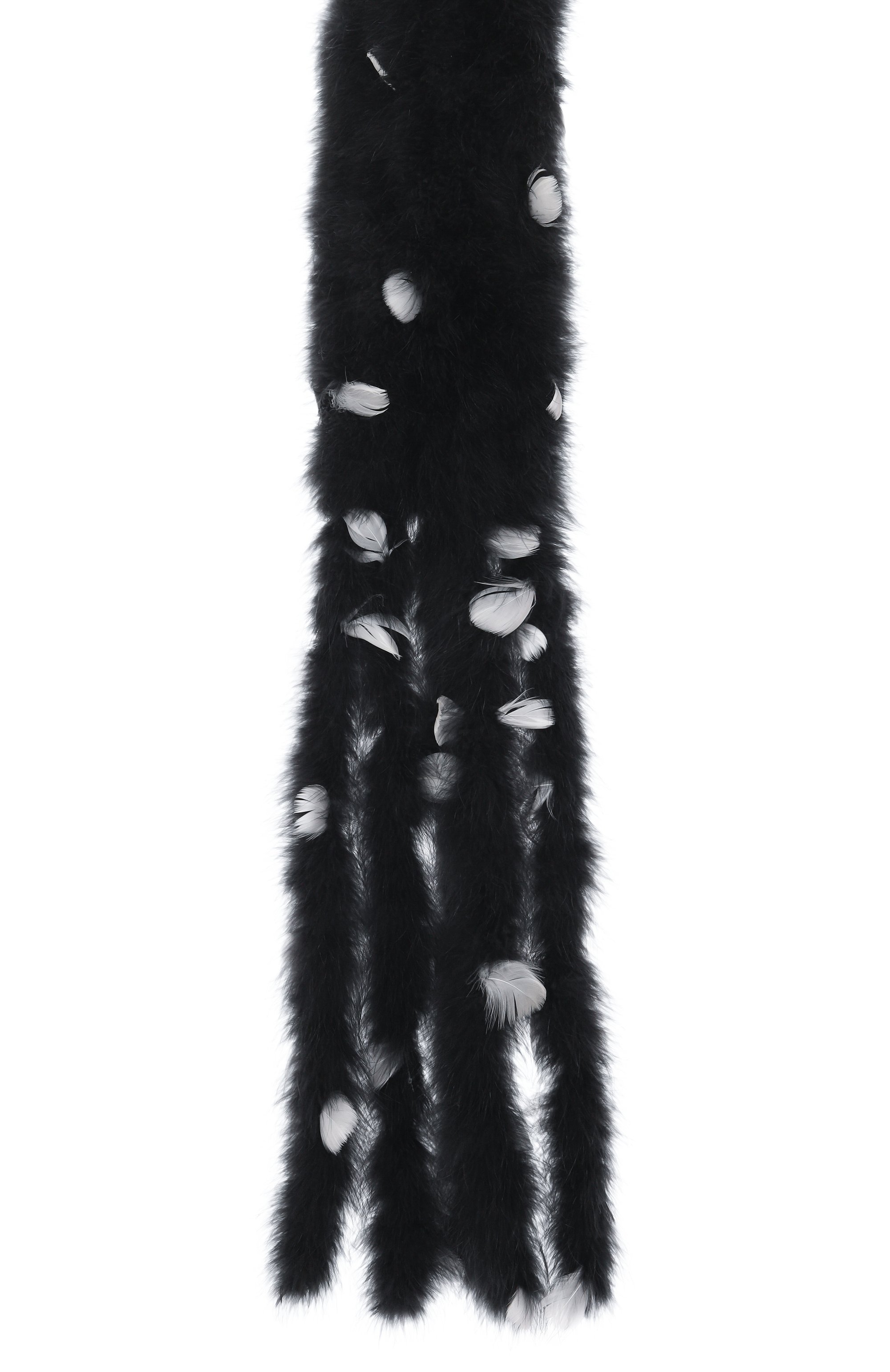 Шарф с отделкой перьями VALENTINO, арт. 6W0EN00F/DRS, фото 4