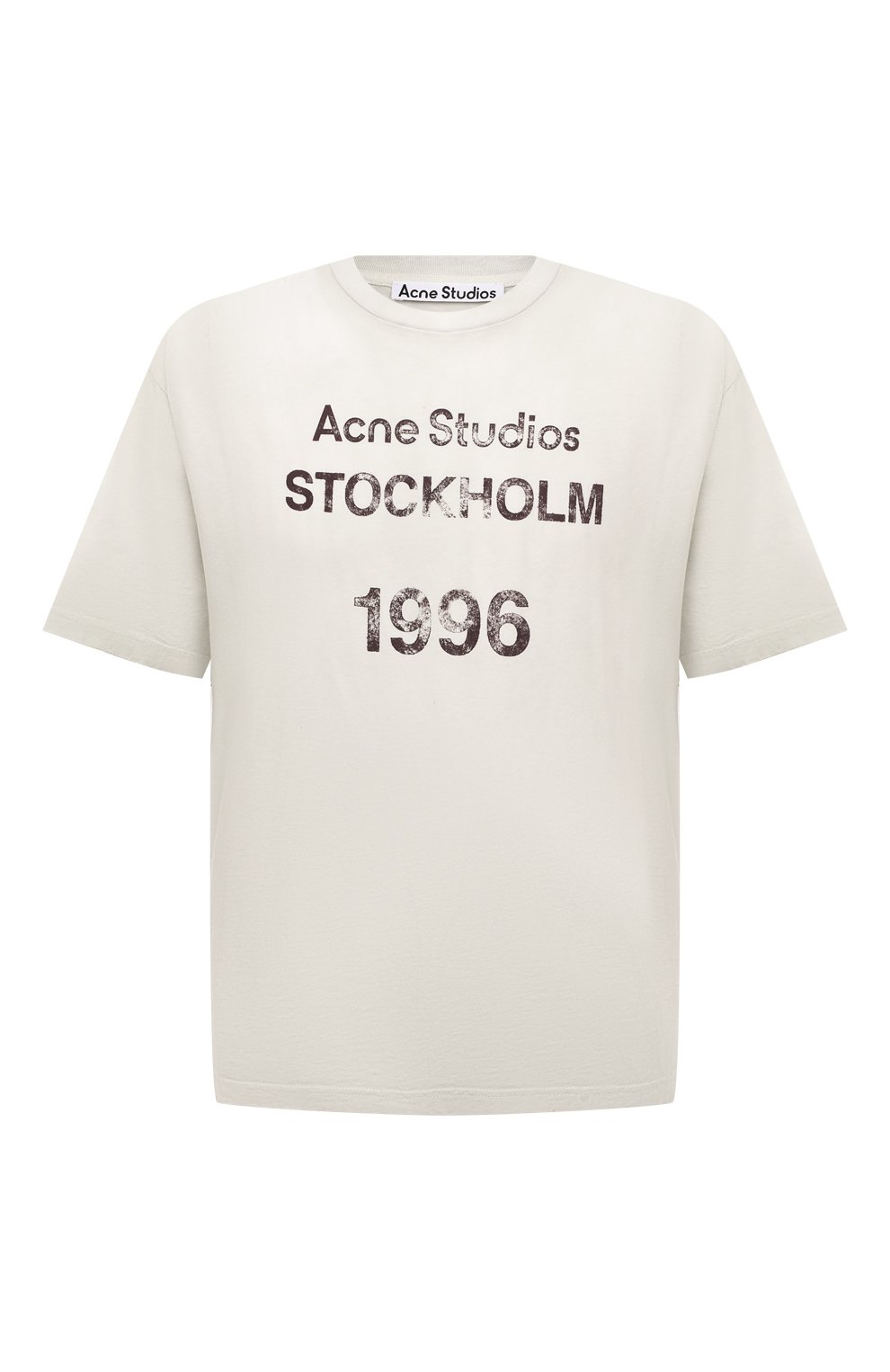 Хлопковая футболка ACNE STUDIOS, арт. FN MN TSHI000424ABH, фото 1