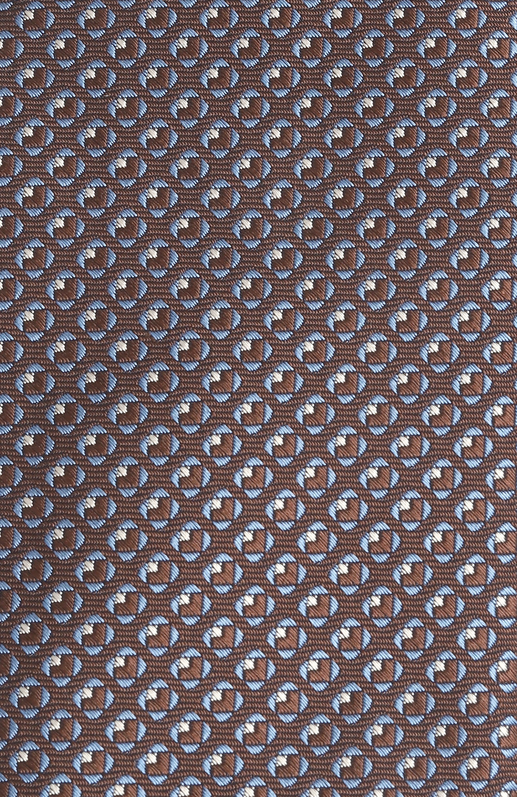 Шелковый галстук CANALI коричневого цвета по цене 18500 руб., арт. 18/HJ04189, фото 4 Шелковый галстук CANALI, арт. 18/HJ04189, фото 4