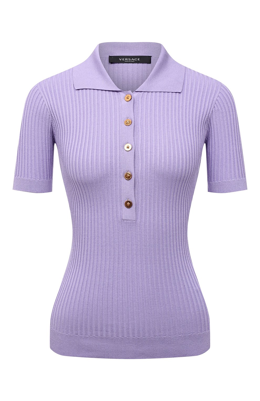 Шелковое поло VERSACE, арт. 1003597/1A02470, фото 1